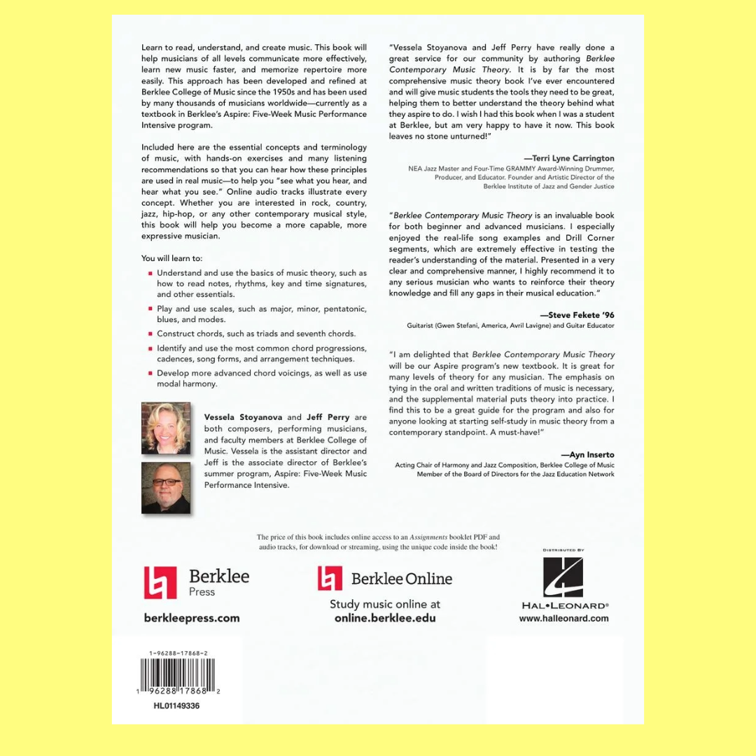 Berklee Contemporary Music Theory Book/Ola