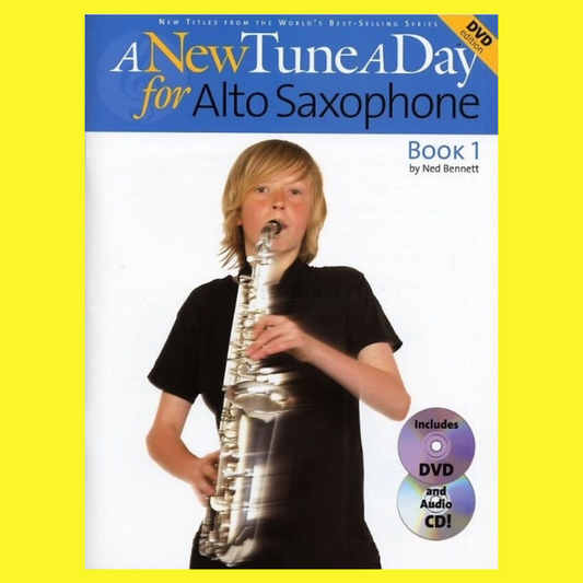 A New Tune A Day - Alto Saxophone Book 1 (Book/Cd/DVD)