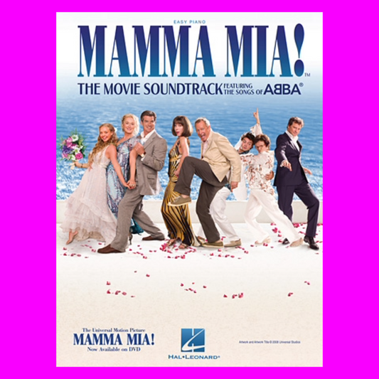 Mamma Mia - Movie Soundtrack Easy Piano Book