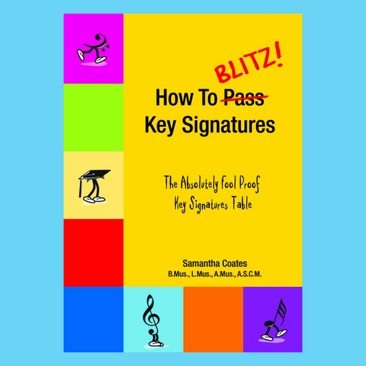 How To Blitz Key Signatures Book