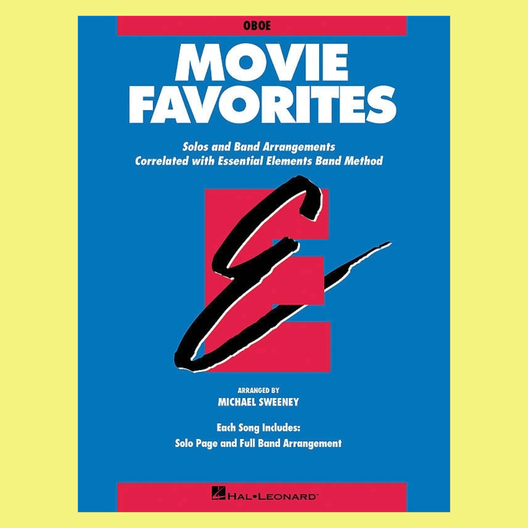 Essential Elements Movie Favorites Oboe Book
