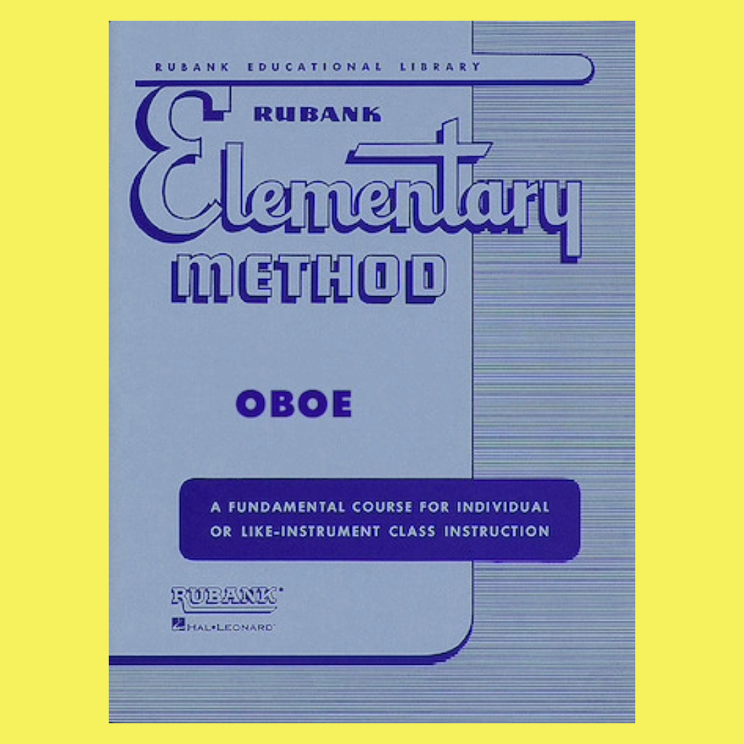 Rubank Elementary Method - Oboe Book – Music2u.com.au