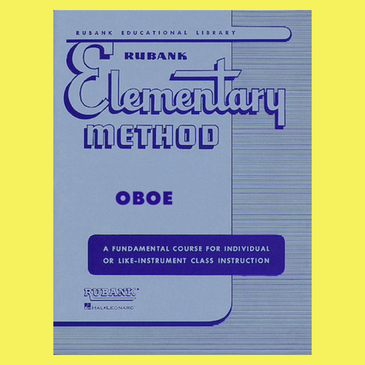 Rubank Elementary Method - Oboe Book