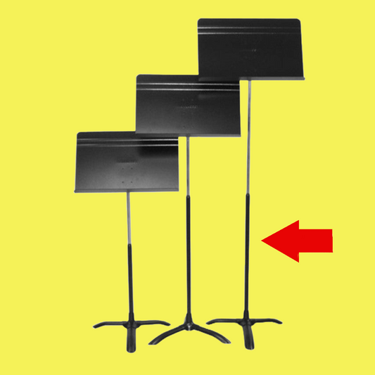 Manhasset Tall Symphony Stand Shaft in Black (Shaft Only)