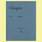 Chopin - Preludes Op 28 Piano Book (Urtext Edition)