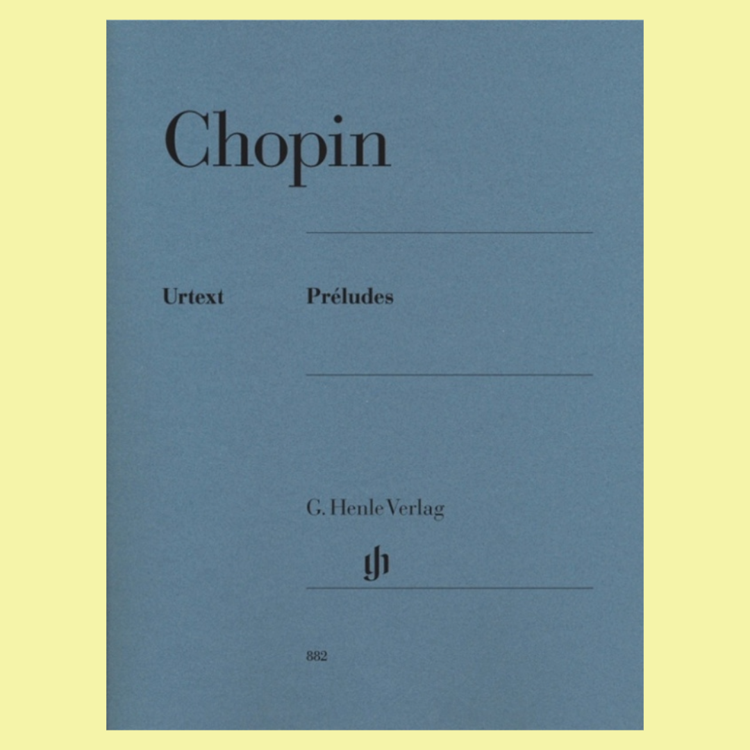 Chopin - Preludes Op 28 Piano Book (Urtext Edition)