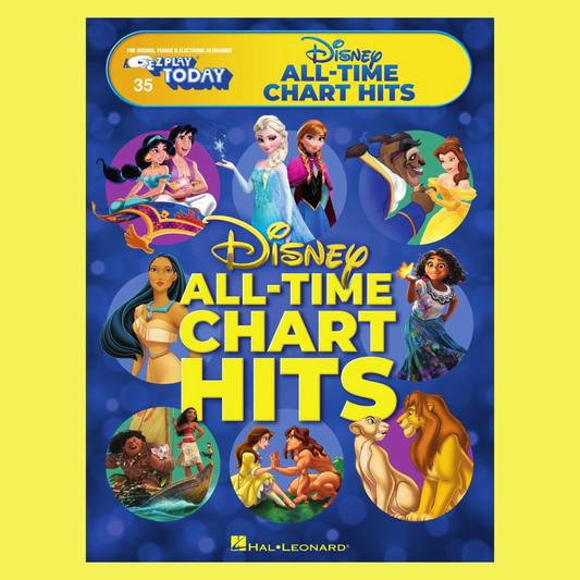 Disney All Time Chart Hits - Ez Play Piano Songbook