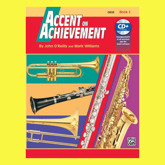 Accent On Achievement - Oboe Book 2 (Book/Cd)