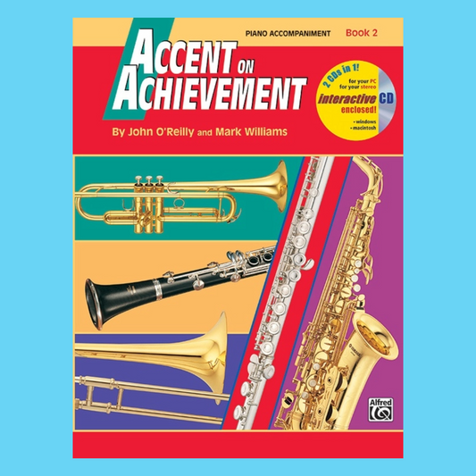 Accent On Achievement - Piano Accompaniment Book 2 (Book/Cd)