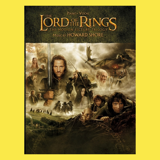 The Lord Of The Rings Trilogy Piano/Vocal Songbook
