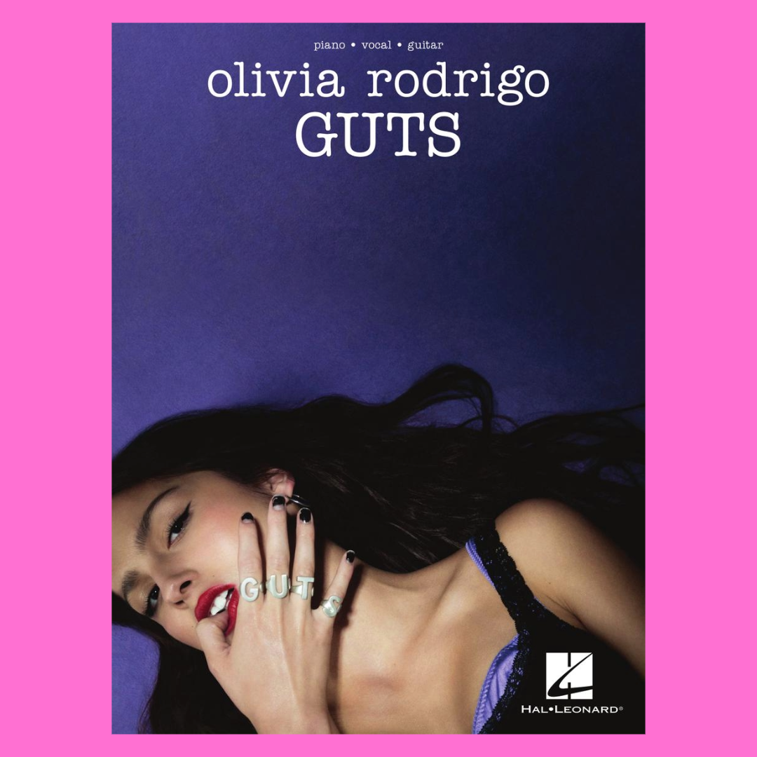 Olivia Rodrigo Guts PVG Songbook Sheet Music Chords Lyrics olivia-rodrigo-guts-pvg-songbook-sheet-music-chords-lyrics