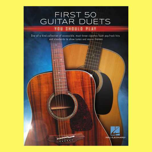 First 50 Guitar Duets You Should Play Book