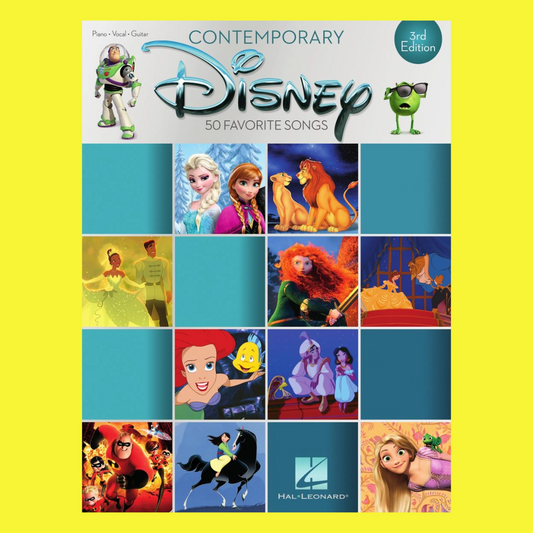 Contemporary Disney - 50 Favorite Songs PVG Book (3rd Edition)