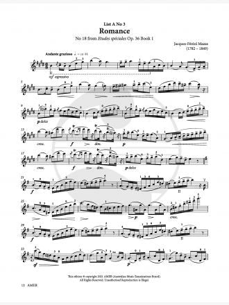 AMEB Violin Series 10 - Grade 7 Book (2023+)