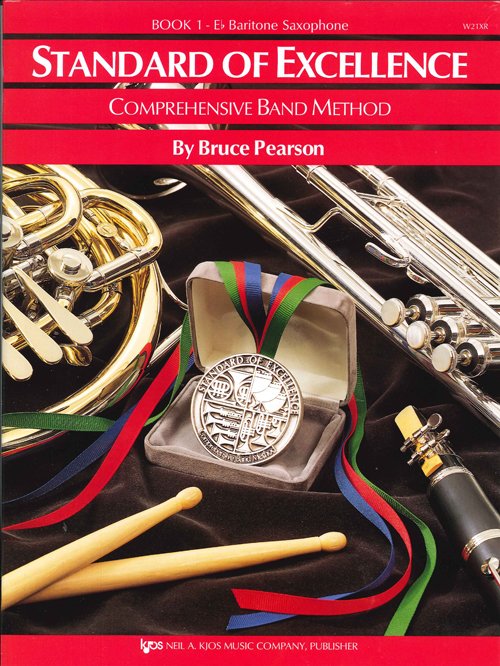 Standard Of Excellence Bk 1 Baritone Saxophone - Neil A. Kjos Music Company