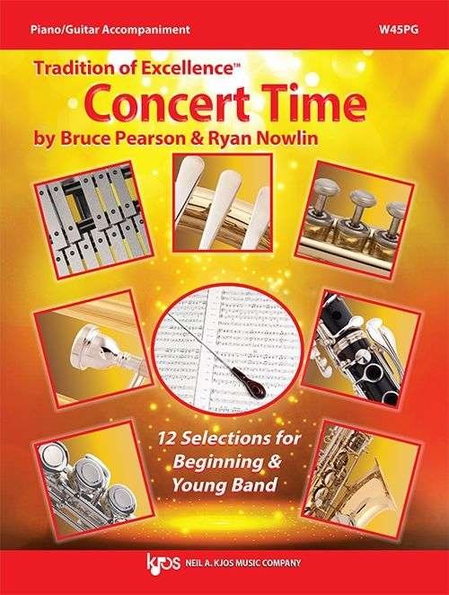 Toe: Concert Time Young Band Piano/Guitar Accomp