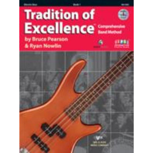TRADITION OF EXCELLENCE BK 1 ELECTRIC BASS BK/DV - Music2u