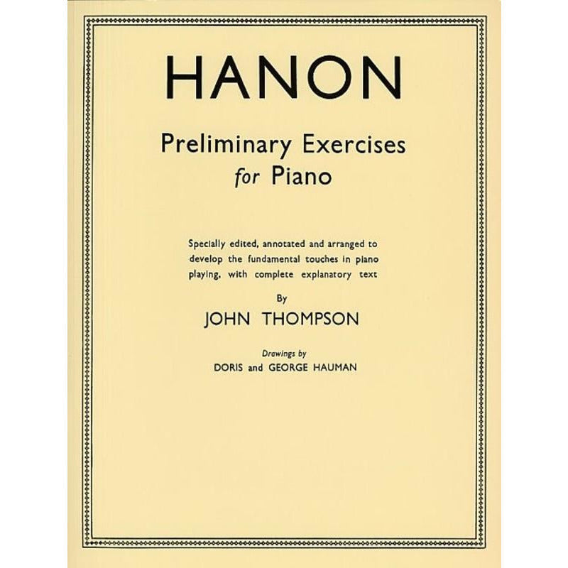 HANON PRELIMINARY EXERCISES FOR PIANO - Music2u