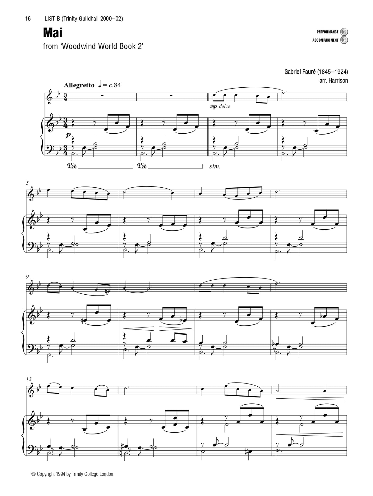 The Best Of Grade 2 Flute Book/CD