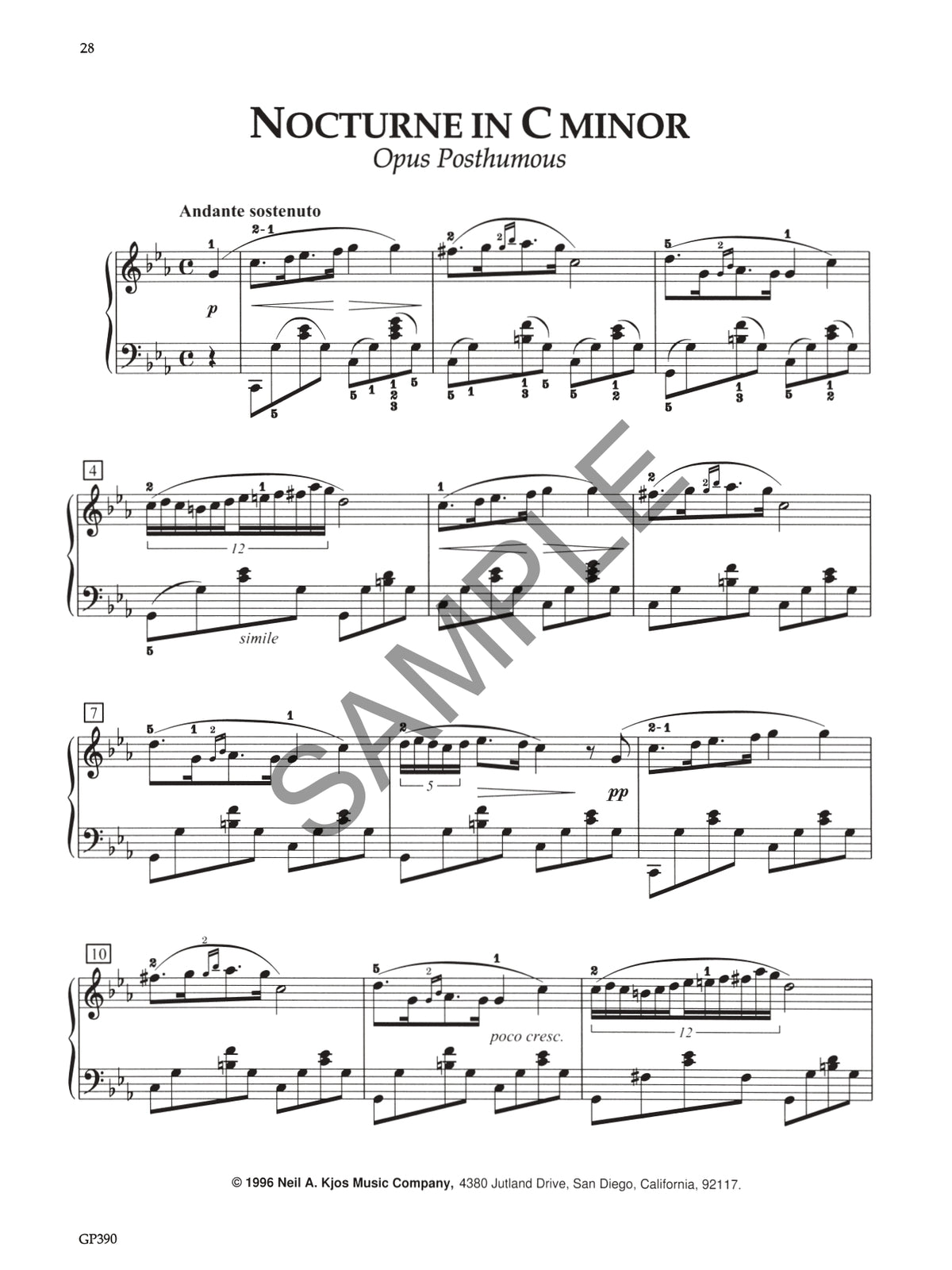 Chopin - Selected Works For Piano Book 1