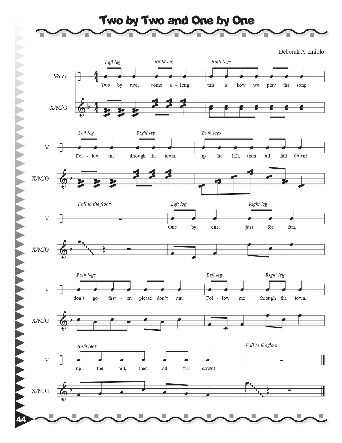We're Gonna Play Today - Child Centred Repertoire for Barred Percussion Book