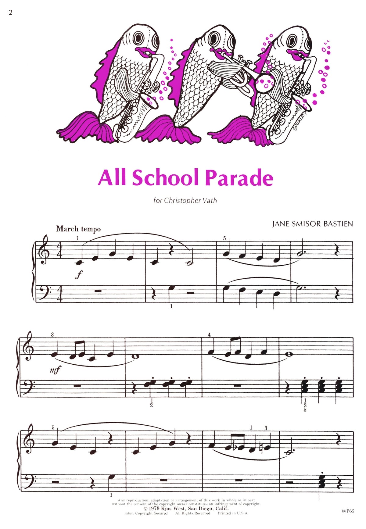 Bastien Piano Recital Solos- Level 1 Book