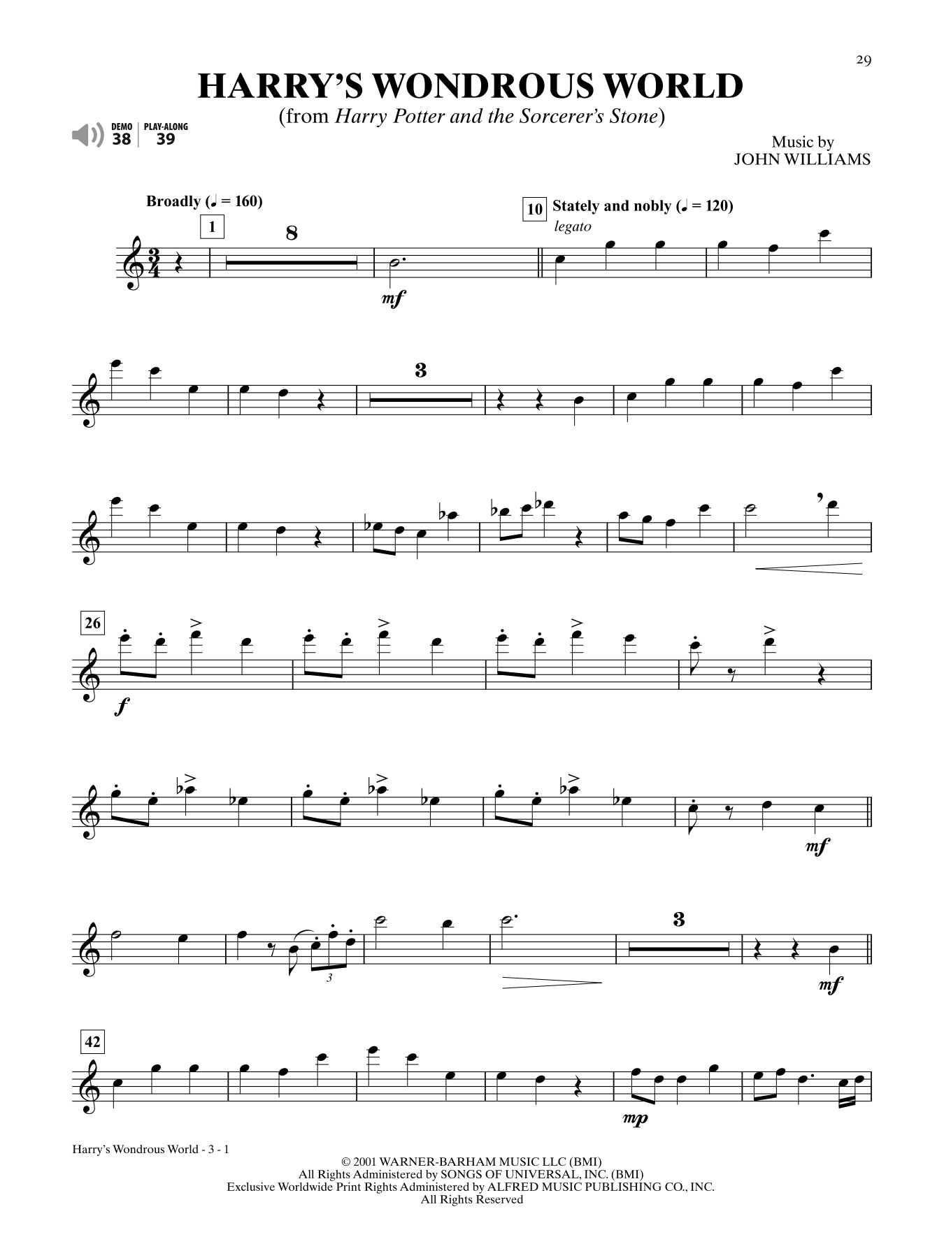 The Ultimate Movie Instrumental Solos Flute Book/Ola