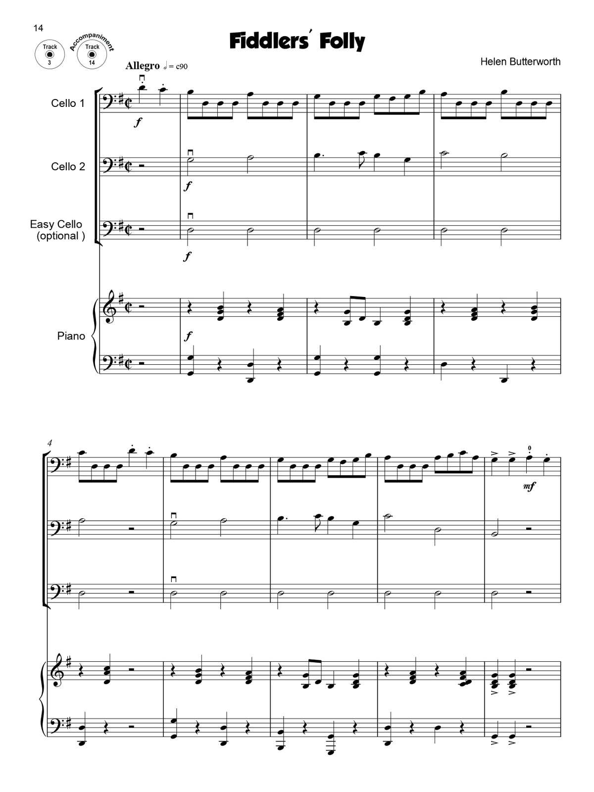 Gems For Cello Ensembles - Book 2 with CD
