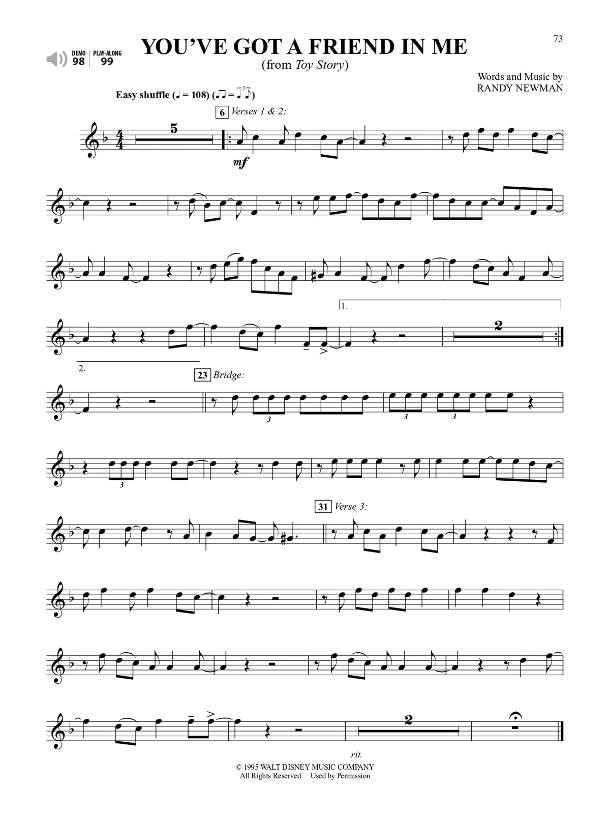 Top Hits From TV, Movies & Musicals Clarinet Book/Ola