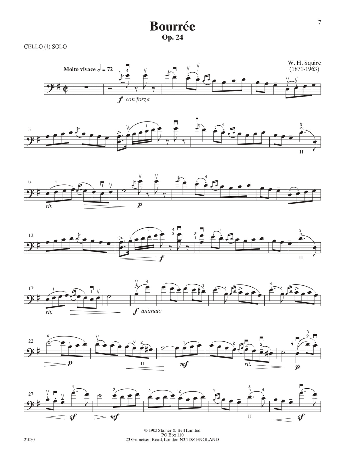 Solos For Young Cellists Volume 3 - Cello with Piano Accompaniment Book