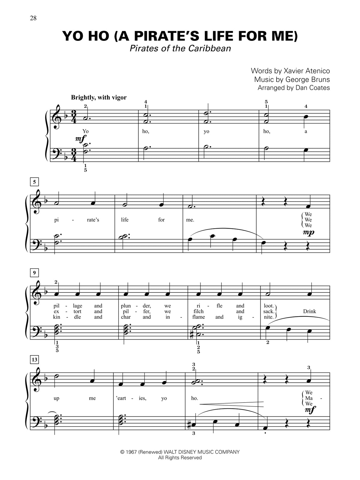 At The Movies - Piano Book 1