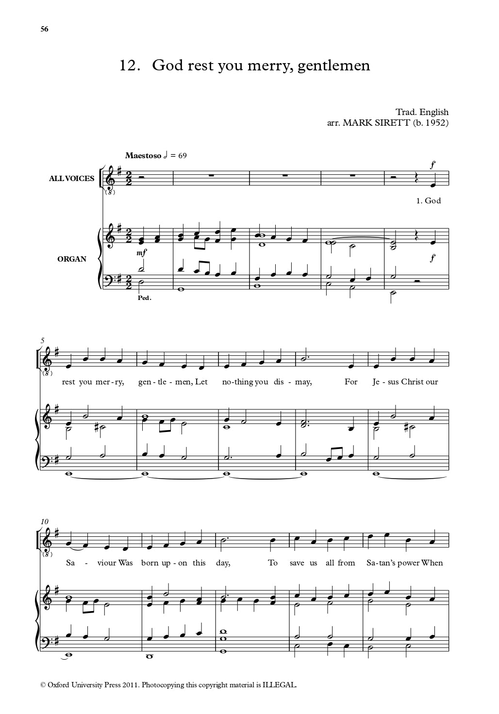 Carols For Choirs 5 Fifty Christmas Carols