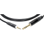 Klotz AS-MJ Lightweight Stereo Mini Jack Cable 3.5mm - 6.35mm - 0.3m