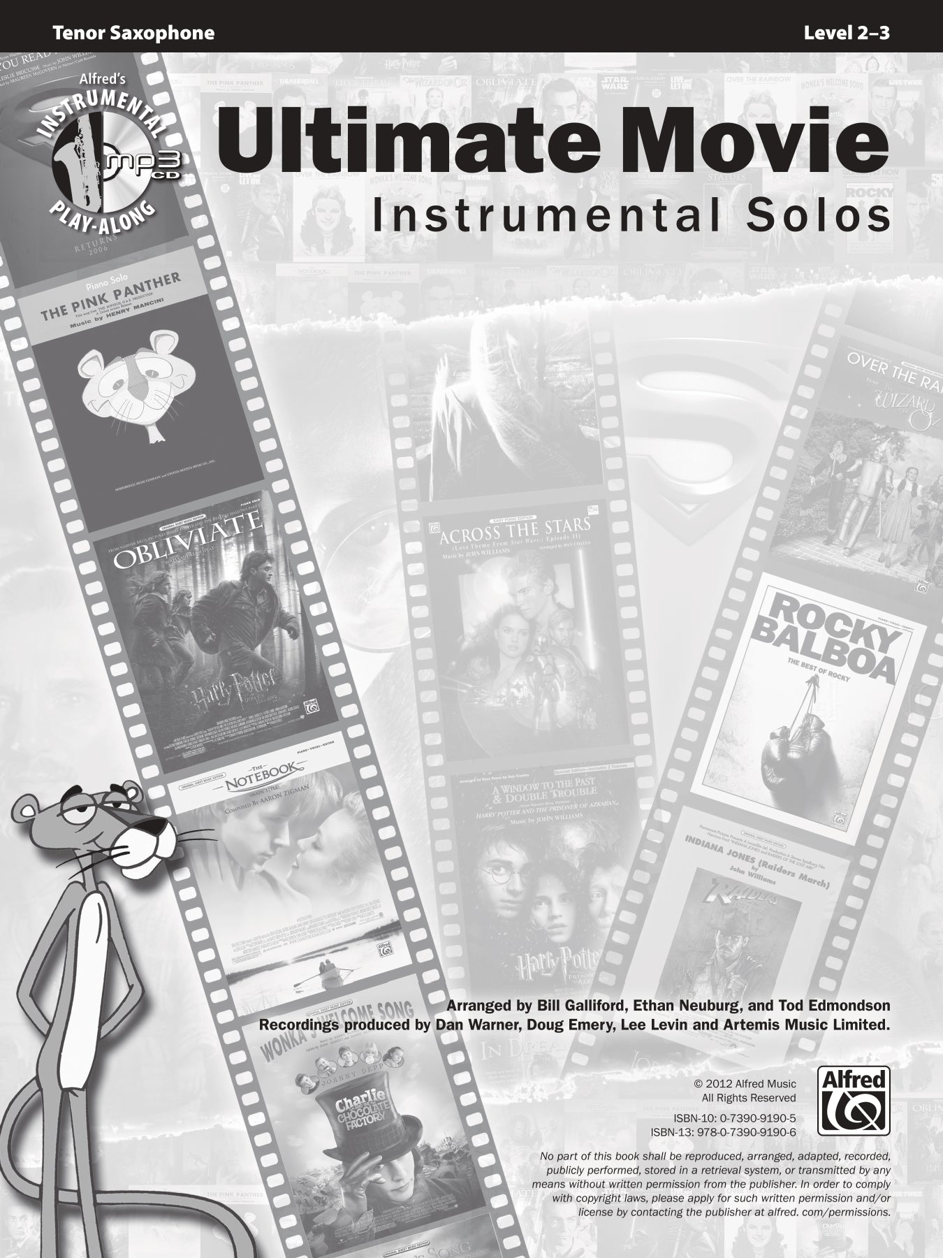 Ultimate Movie Instrumental Solos Tenor Saxophone Book/Audio