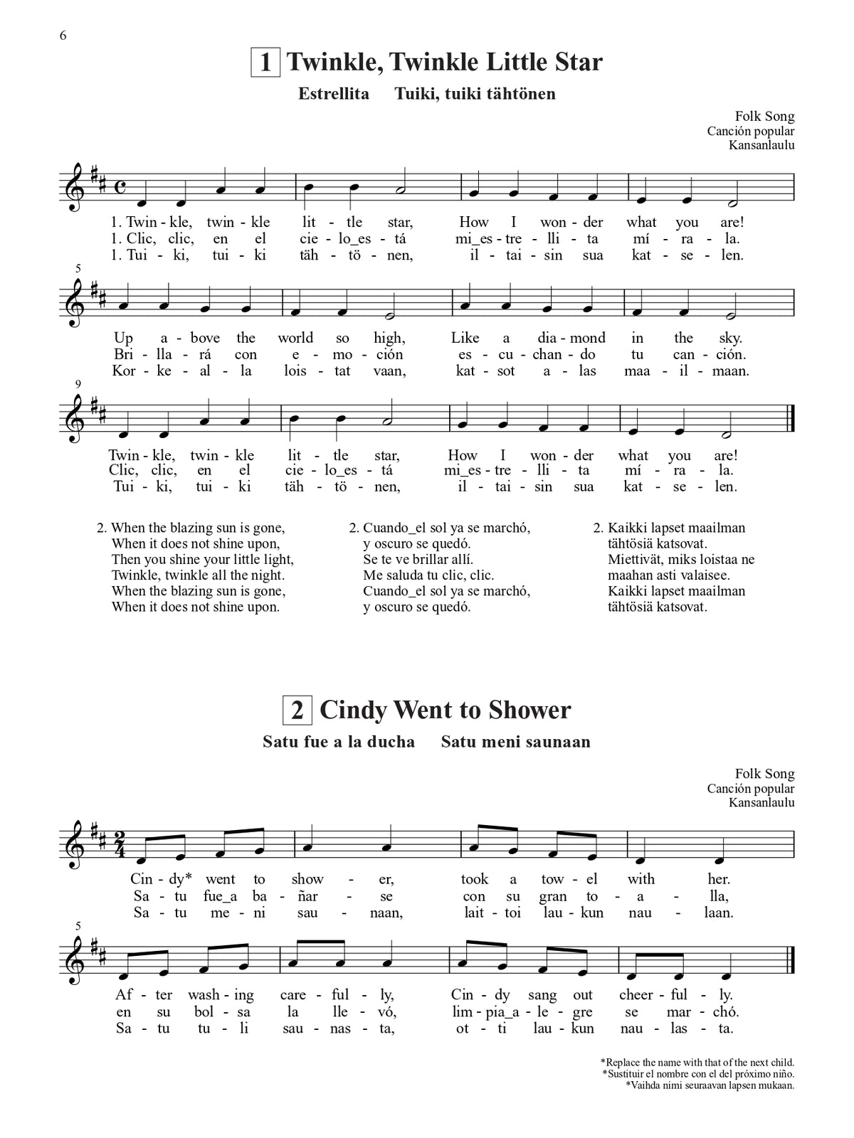Suzuki Voice School Vol 1 Voice Part
