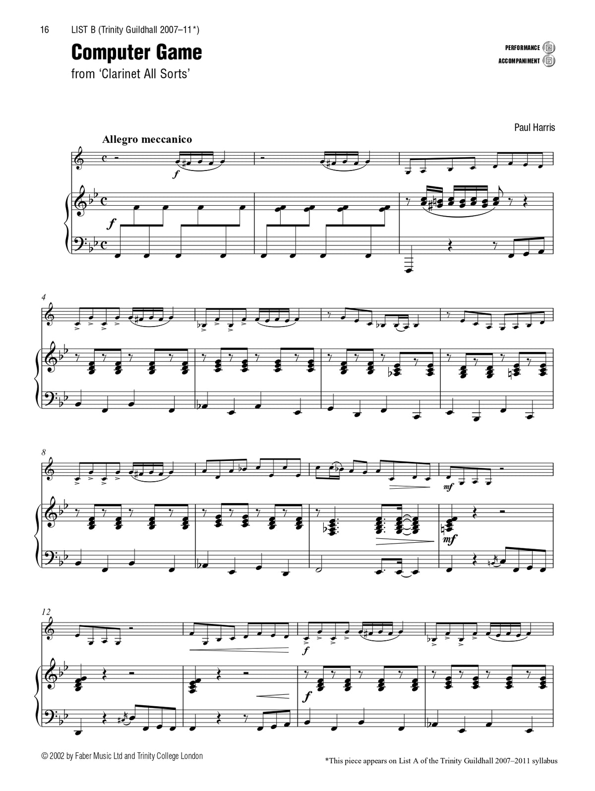 The Best Of Grade 3 Clarinet Book/Cd