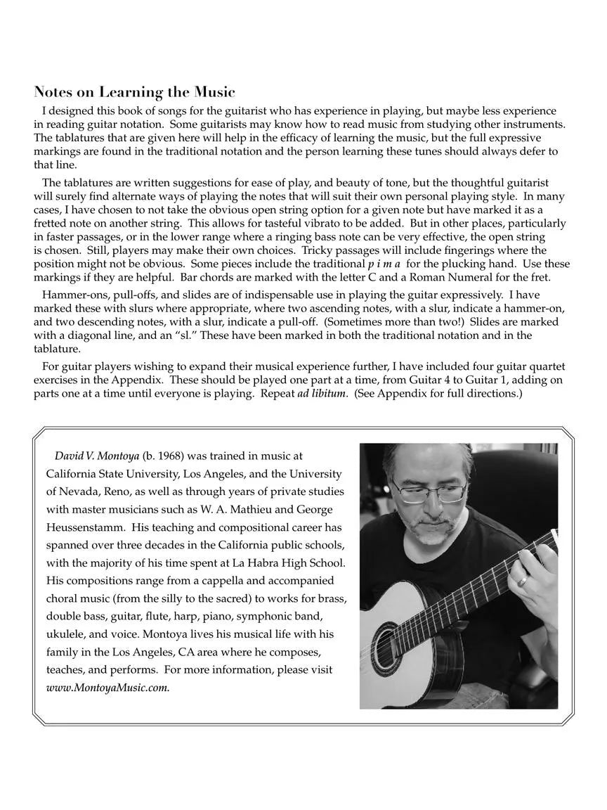 Solos and Duets for Classical Guitar Book