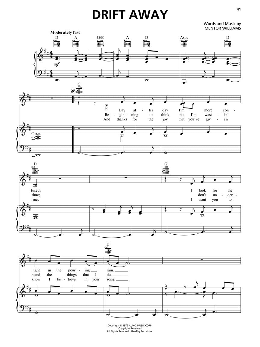 流行金曲:60首钢琴、声乐与吉他经典流行歌曲集