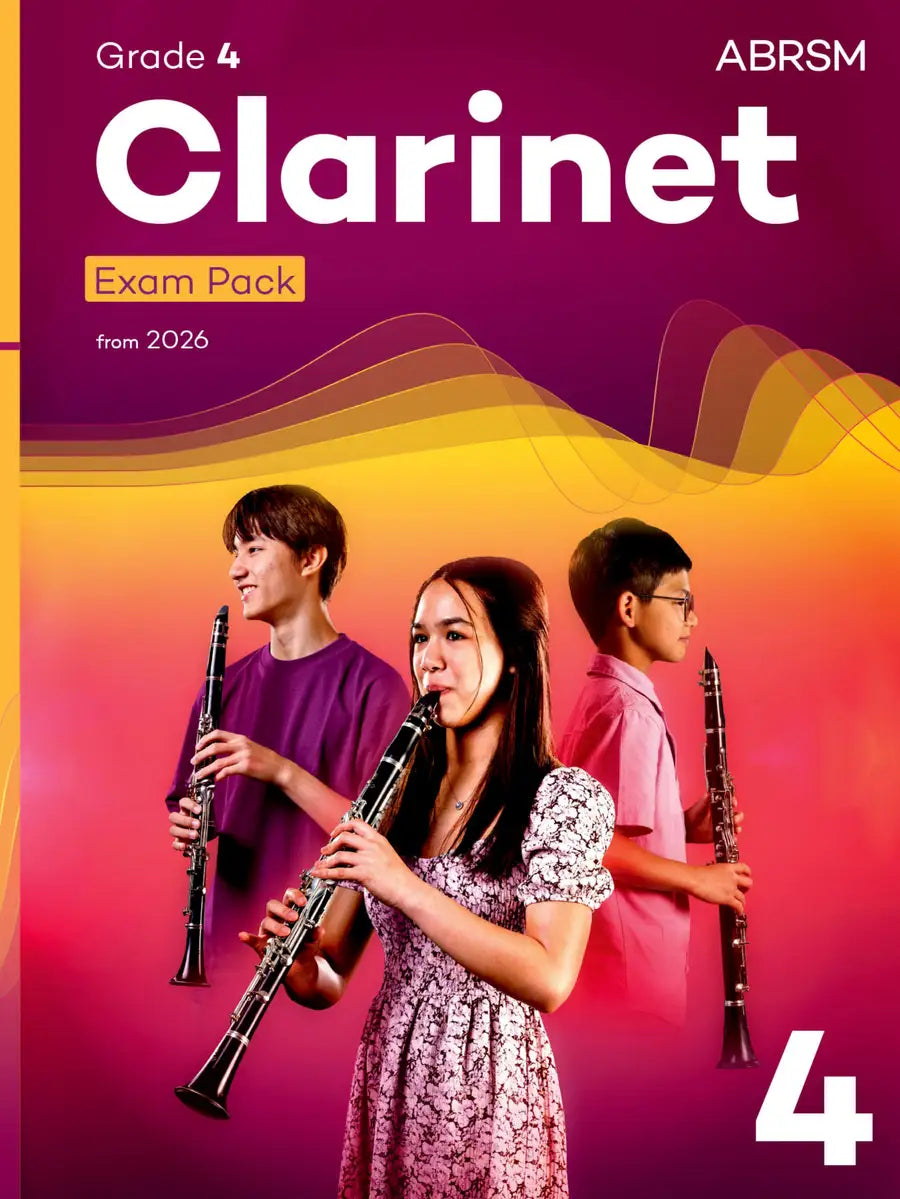 ABRSM - Clarinet Grade 4 Exam Pack Book (2026)