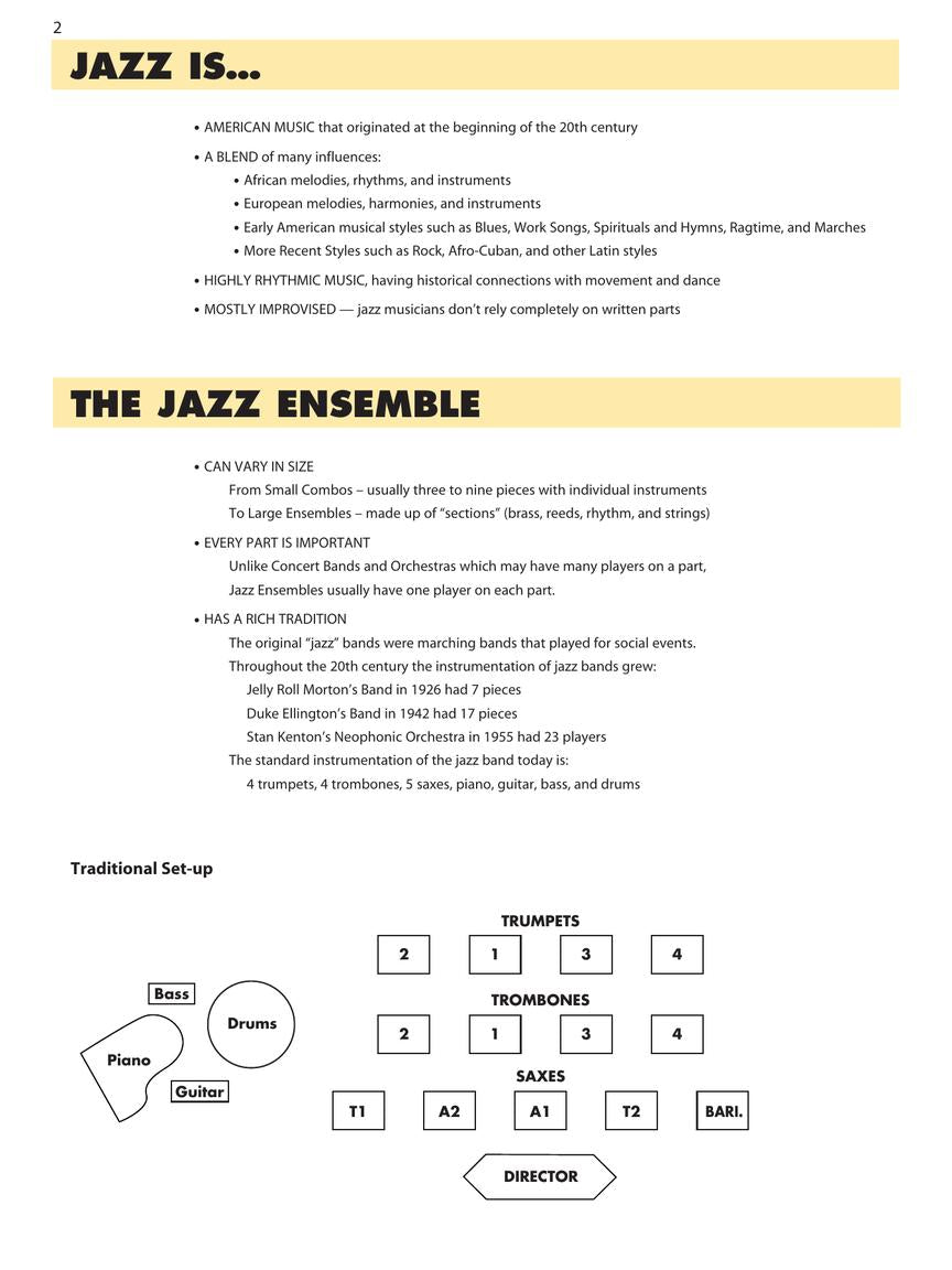 Essential Elements For Jazz Ensemble Tenor Saxophone Book 1 (Book/Ola)