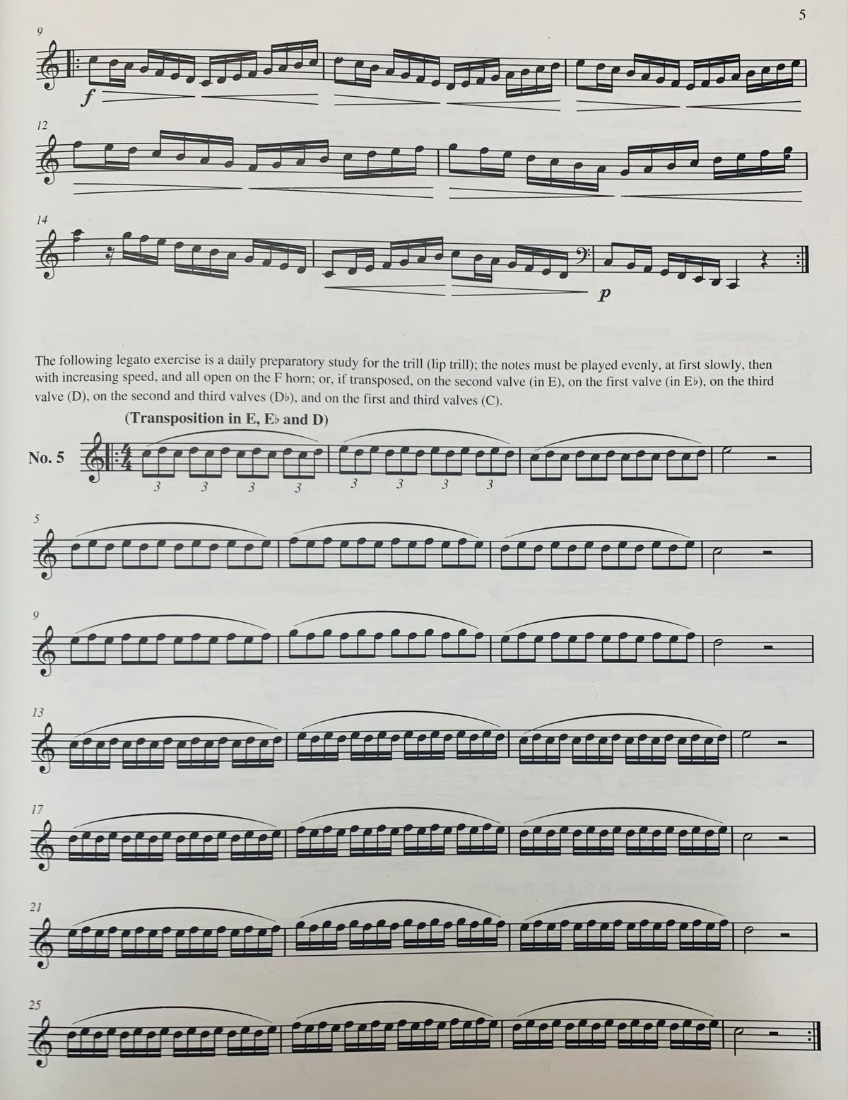 Georg Kopprasch - 60 Selected Studies - Book 1 French Horn Book/Ola