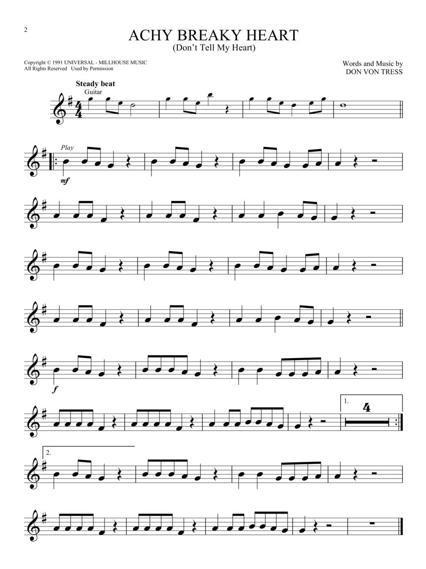 中音萨克斯风流行金曲伴奏乐谱/Ola