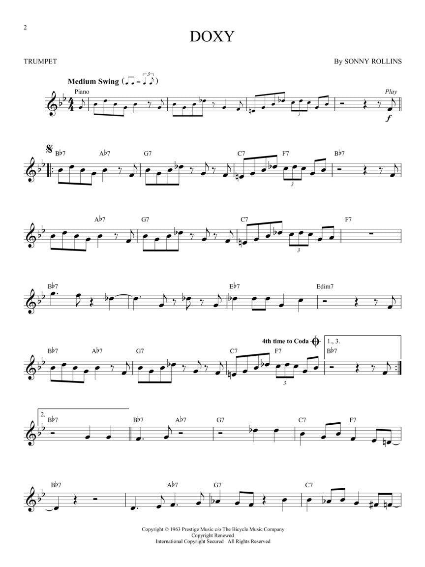 小号爵士经典曲目伴奏书/Ola