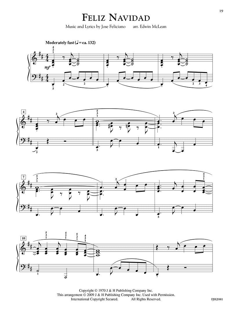 钢琴进阶流行圣诞演奏曲集