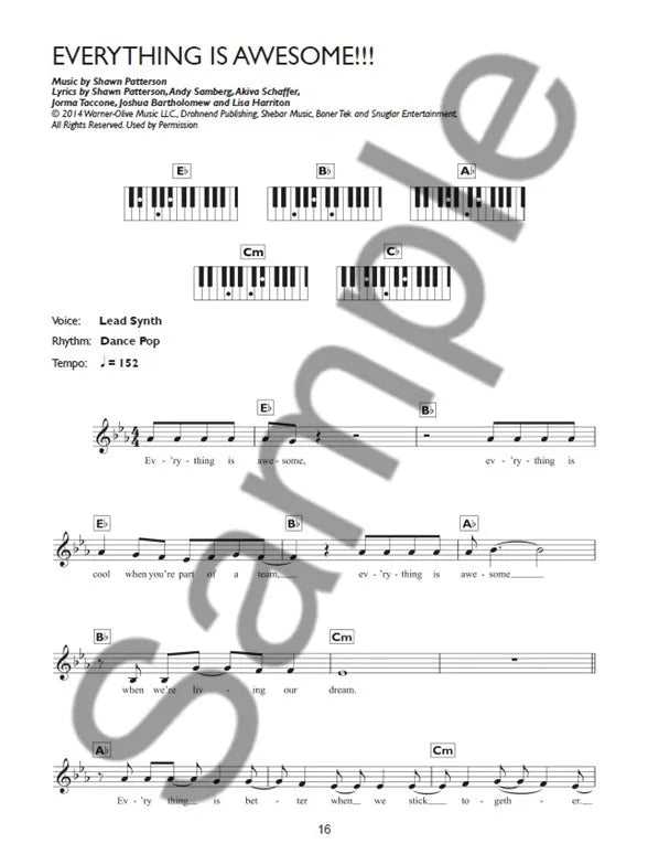 Easiest Keyboard Collection - Hot Hits Songbook