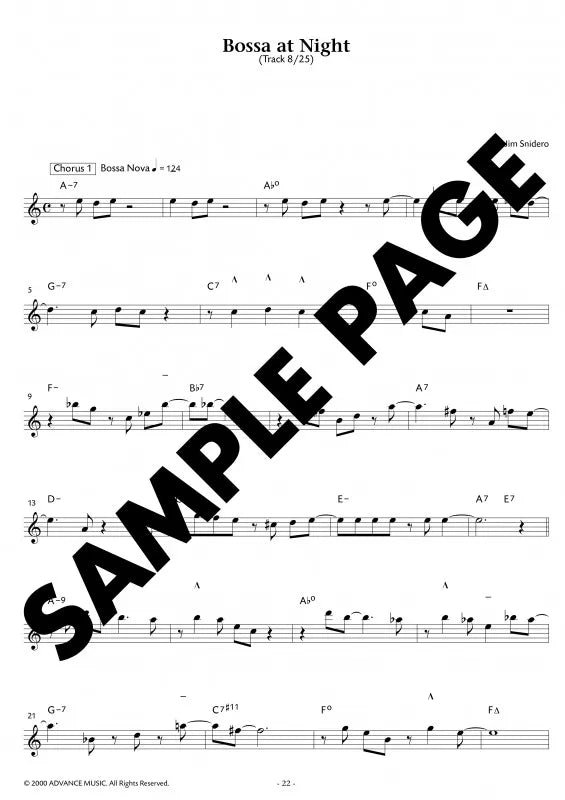 Easy Jazz Conception 长笛教材/Ola