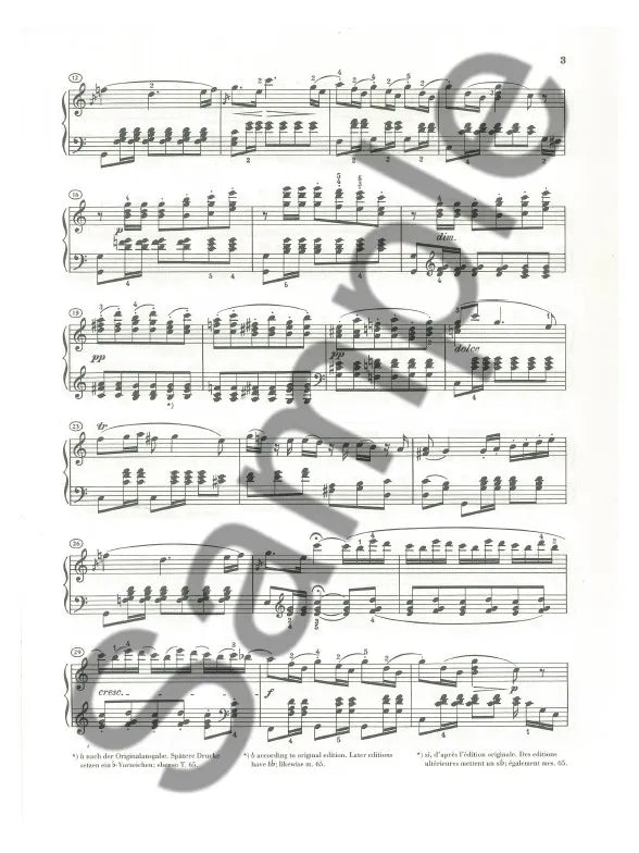 贝多芬 - C大调波洛奈兹舞曲 作品89 钢琴曲