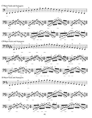 The Cellists Guide To Scales and Arpeggios Book/Olm
