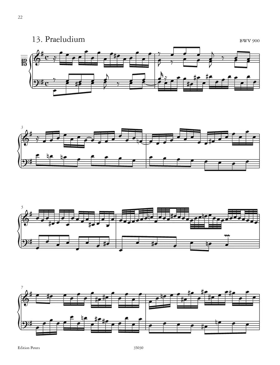 JS 巴赫 - 钢琴短小前奏曲、赋格与小赋格曲集(修订扩充版)