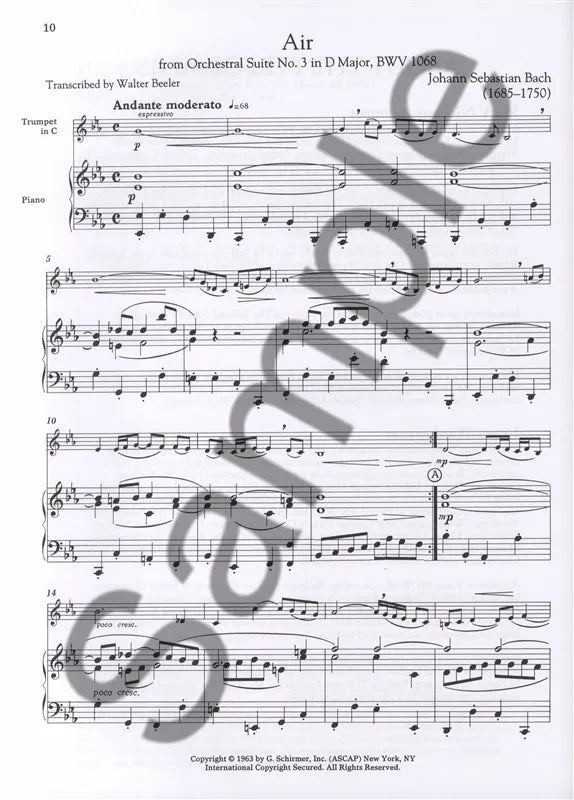 The Trumpet Collection Intermediate Level Bk/Ola